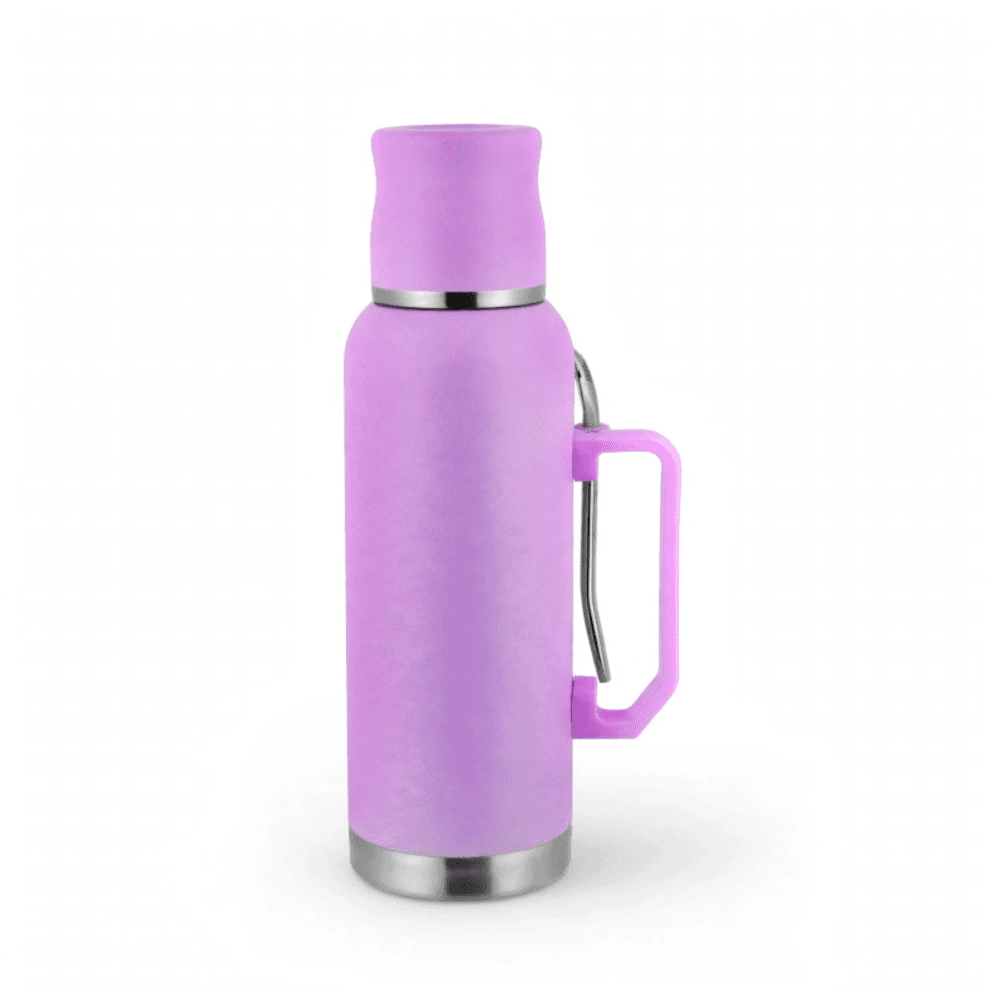 Termo de Acero Inoxidable Para Mate - Lila
